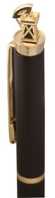 Ручка шариковая Derrick Golden Top с логотипом в Нефтекамске заказать по выгодной цене в кибермаркете AvroraStore