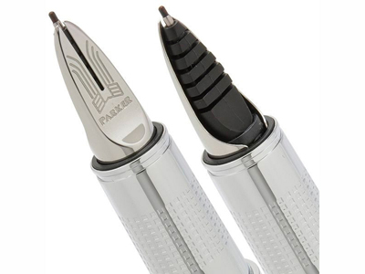 Ручка Parker 5-ый пишущий узел "Ingenuity L Black Lacquer CT" с логотипом в Нефтекамске заказать по выгодной цене в кибермаркете AvroraStore