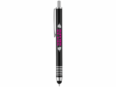 Ручка-стилус шариковая "Zoe" с логотипом в Нефтекамске заказать по выгодной цене в кибермаркете AvroraStore