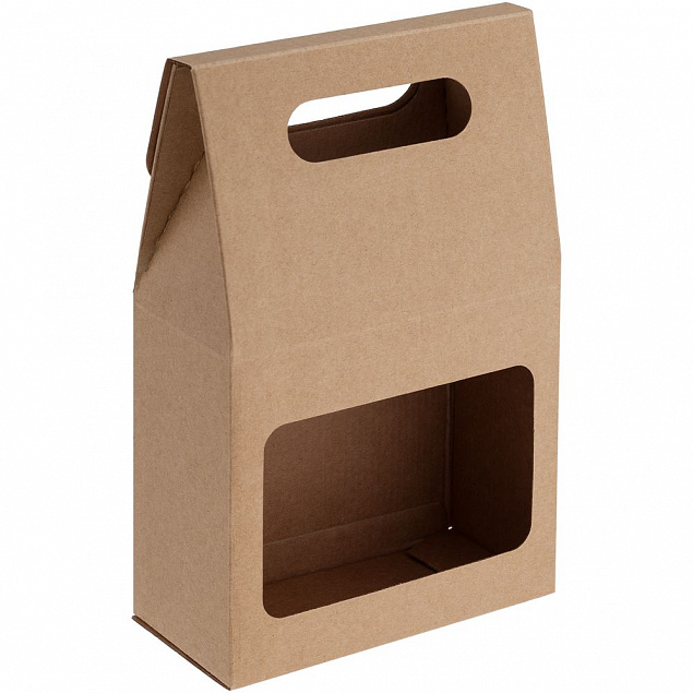 Коробка с окошком с логотипом в Нефтекамске заказать по выгодной цене в кибермаркете AvroraStore