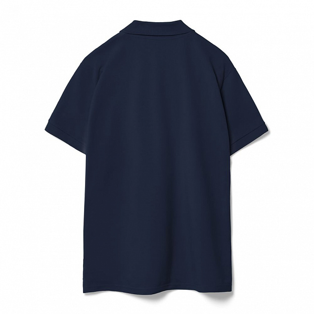 Рубашка поло мужская Virma Premium, темно-синяя с логотипом в Нефтекамске заказать по выгодной цене в кибермаркете AvroraStore