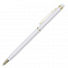 Шариковая ручка Touch Tip Gold из алюминия, белая с логотипом в Нефтекамске заказать по выгодной цене в кибермаркете AvroraStore