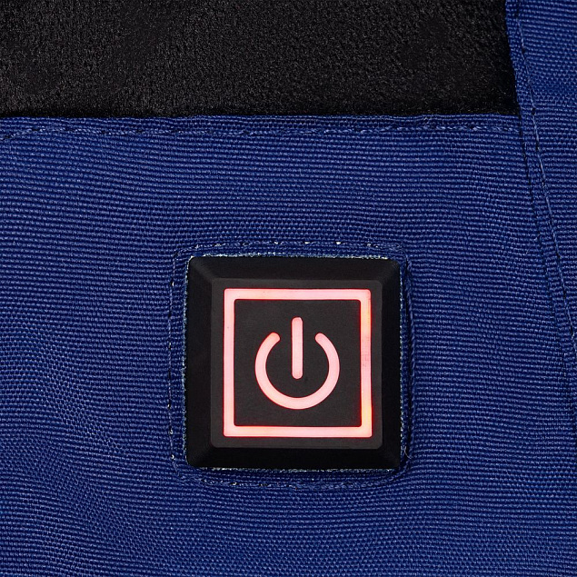 Куртка с подогревом Thermalli Pila, черная с логотипом в Нефтекамске заказать по выгодной цене в кибермаркете AvroraStore