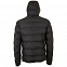 Куртка мужская RIDLEY MEN, черная с логотипом в Нефтекамске заказать по выгодной цене в кибермаркете AvroraStore