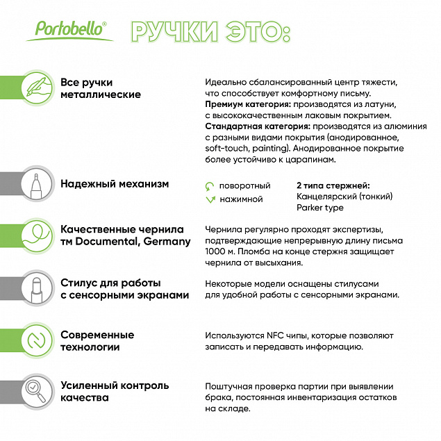 Шариковая ручка Bello, черная/оливковая с логотипом в Нефтекамске заказать по выгодной цене в кибермаркете AvroraStore