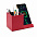Настольный органайзер Elegans c беспроводной зарядкой - Черный AA с логотипом в Нефтекамске заказать по выгодной цене в кибермаркете AvroraStore