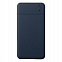 Универсальный аккумулятор OMG Flash 10 (10000 мАч) с подсветкой и soft touch,синий,13,7х6,87х1,55 мм с логотипом в Нефтекамске заказать по выгодной цене в кибермаркете AvroraStore
