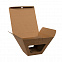 Коробка для чайных пар 27600, 27800, размер 17,2х10,94х8,2 см,  микрогофрокартон, коричневый с логотипом в Нефтекамске заказать по выгодной цене в кибермаркете AvroraStore