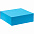 Коробка Quadra, голубая с логотипом в Нефтекамске заказать по выгодной цене в кибермаркете AvroraStore