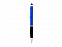 Ручка-стилус шариковая Ziggy черные чернила, синий/черный с логотипом в Нефтекамске заказать по выгодной цене в кибермаркете AvroraStore