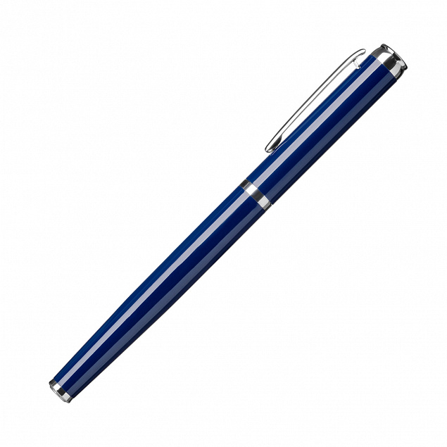 Ручка-роллер Sonata синяя с логотипом в Нефтекамске заказать по выгодной цене в кибермаркете AvroraStore