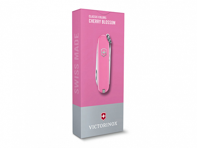 Нож-брелок Classic SD Colors «Cherry Blossom», 58 мм, 7 функций с логотипом в Нефтекамске заказать по выгодной цене в кибермаркете AvroraStore