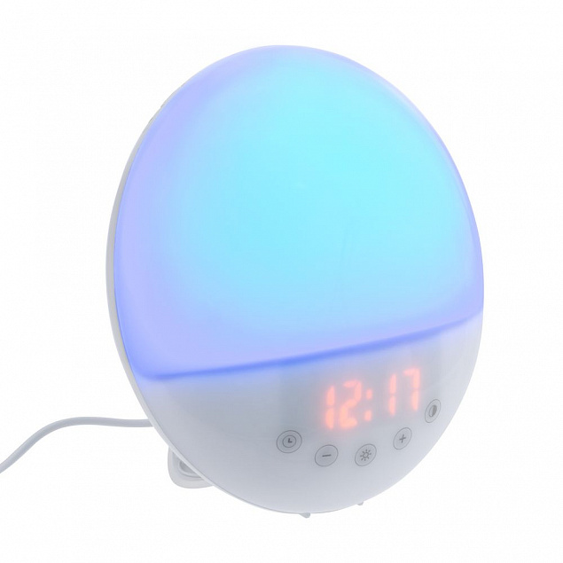 Мультимедийная станция с имитацией солнечного света dreamTime, ver.2, белая с логотипом в Нефтекамске заказать по выгодной цене в кибермаркете AvroraStore