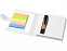 Набор стикеров Reveal с ручкой и блокнотом А7, белый с логотипом в Нефтекамске заказать по выгодной цене в кибермаркете AvroraStore