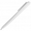 Ручка шариковая Pigra P02 Mat, белая с логотипом в Нефтекамске заказать по выгодной цене в кибермаркете AvroraStore
