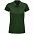 Рубашка поло женская Planet Women, темно-зеленая с логотипом в Нефтекамске заказать по выгодной цене в кибермаркете AvroraStore