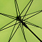 Зонт-трость OkoBrella, зеленое яблоко с логотипом в Нефтекамске заказать по выгодной цене в кибермаркете AvroraStore
