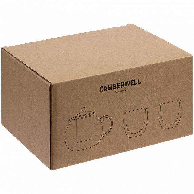 Чайный набор Camberwell на 2 персоны с логотипом в Нефтекамске заказать по выгодной цене в кибермаркете AvroraStore