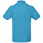Рубашка поло мужская Inspire, бирюзовая с логотипом в Нефтекамске заказать по выгодной цене в кибермаркете AvroraStore