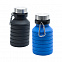 Спортивная бутылка для воды Makalu 550 мл, синяя с логотипом в Нефтекамске заказать по выгодной цене в кибермаркете AvroraStore