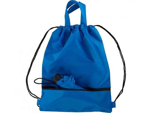 Зонт «Picau» из переработанного пластика в сумочке с логотипом в Нефтекамске заказать по выгодной цене в кибермаркете AvroraStore