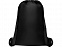 Nadi cетчастый рюкзак со шнурком, черный с логотипом в Нефтекамске заказать по выгодной цене в кибермаркете AvroraStore