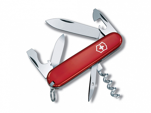 Нож перочинный «Tourist», 84 мм, 12 функций с логотипом в Нефтекамске заказать по выгодной цене в кибермаркете AvroraStore