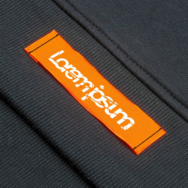 Лейбл тканевый Epsilon, S, оранжевый неон с логотипом в Нефтекамске заказать по выгодной цене в кибермаркете AvroraStore