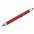 Ручка шариковая Construction, мультиинструмент, серебристая с логотипом в Нефтекамске заказать по выгодной цене в кибермаркете AvroraStore