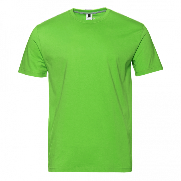 Футболка Футболка 02 Ярко-зелёный с логотипом в Нефтекамске заказать по выгодной цене в кибермаркете AvroraStore