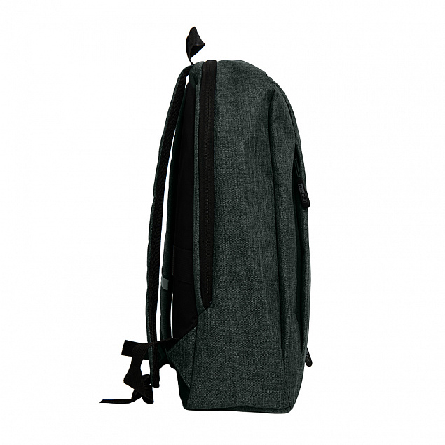 Рюкзак "Use", серый/чёрный, 41 х 31 х12,5 см, 100% полиэстер 600 D  с логотипом в Нефтекамске заказать по выгодной цене в кибермаркете AvroraStore