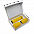 Набор Hot Box E2 софт-тач EDGE CO12s grey (желтый) с логотипом в Нефтекамске заказать по выгодной цене в кибермаркете AvroraStore
