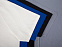 Футболка унисекс T2, синяя с логотипом в Нефтекамске заказать по выгодной цене в кибермаркете AvroraStore