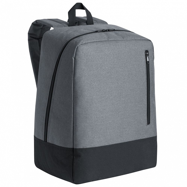 Рюкзак для ноутбука Bimo Travel, серый с логотипом в Нефтекамске заказать по выгодной цене в кибермаркете AvroraStore