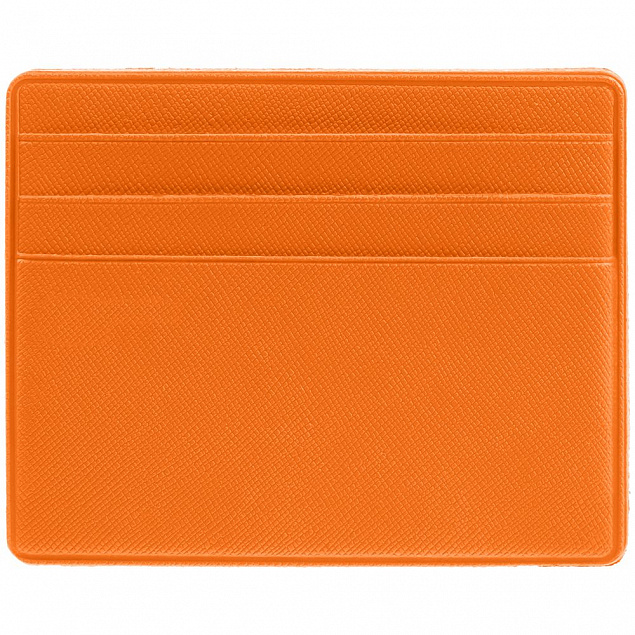 Чехол для карточек Devon, оранжевый с логотипом в Нефтекамске заказать по выгодной цене в кибермаркете AvroraStore