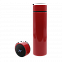 Термос Reactor с датчиком температуры (красный) с логотипом в Нефтекамске заказать по выгодной цене в кибермаркете AvroraStore