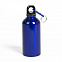 Бутылка для воды с карабином MENTO, 400мл с логотипом в Нефтекамске заказать по выгодной цене в кибермаркете AvroraStore