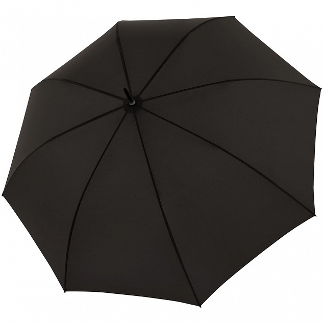 Зонт-трость Nature Golf Automatic, черный с логотипом в Нефтекамске заказать по выгодной цене в кибермаркете AvroraStore