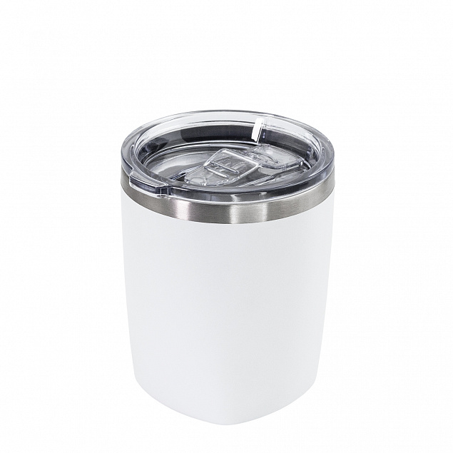 Термокружка вакуумная Portobello, Viva, 400 ml, белая с логотипом в Нефтекамске заказать по выгодной цене в кибермаркете AvroraStore