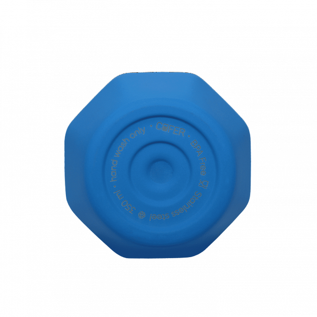 Кофер софт-тач EDGE CO12s (голубой) с логотипом в Нефтекамске заказать по выгодной цене в кибермаркете AvroraStore