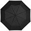 Зонт складной Hit Mini ver.2, черный с логотипом в Нефтекамске заказать по выгодной цене в кибермаркете AvroraStore