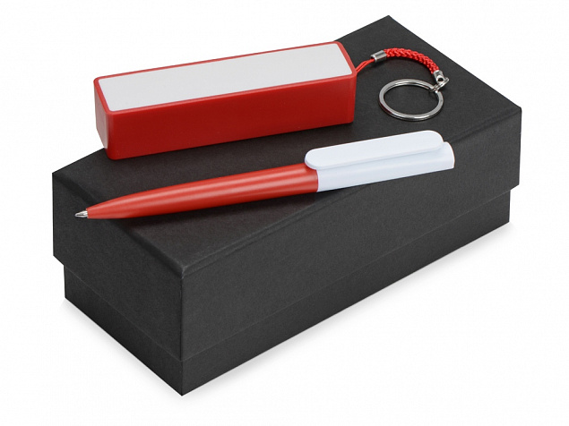 Подарочный набор Essentials Umbo с ручкой и зарядным устройством с логотипом в Нефтекамске заказать по выгодной цене в кибермаркете AvroraStore