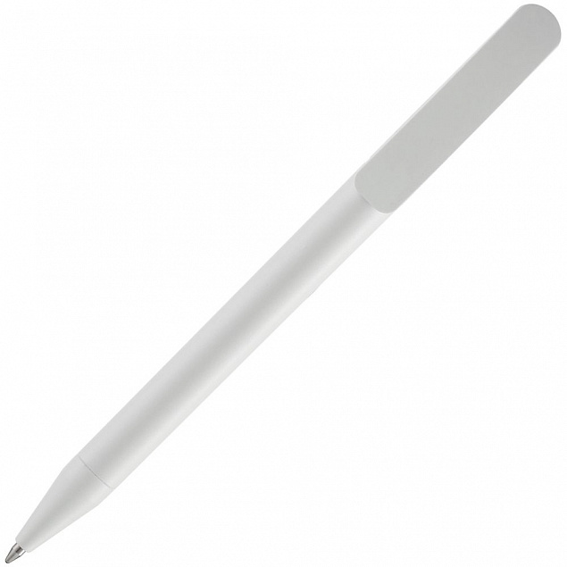 Ручка шариковая Prodir DS3 TMM, белая матовая с логотипом в Нефтекамске заказать по выгодной цене в кибермаркете AvroraStore