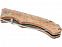 Dave карманный нож с зажимом для ремня, дерево с логотипом в Нефтекамске заказать по выгодной цене в кибермаркете AvroraStore