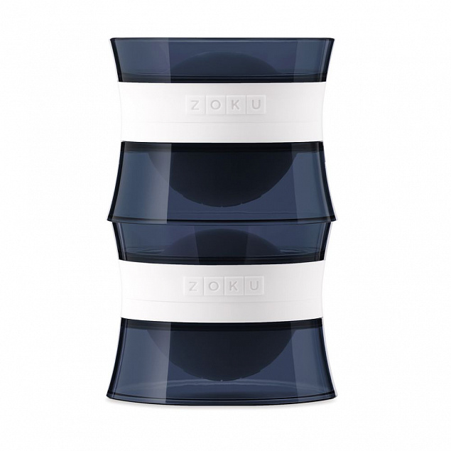 Форма для льда Ice Ball, черная с логотипом в Нефтекамске заказать по выгодной цене в кибермаркете AvroraStore