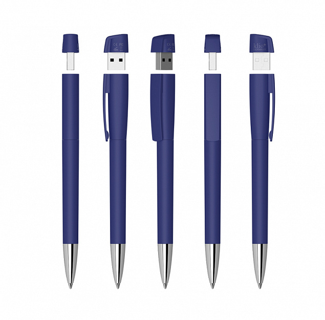 Ручка с флеш-картой USB 16GB «TURNUSsofttouch M» с логотипом в Нефтекамске заказать по выгодной цене в кибермаркете AvroraStore