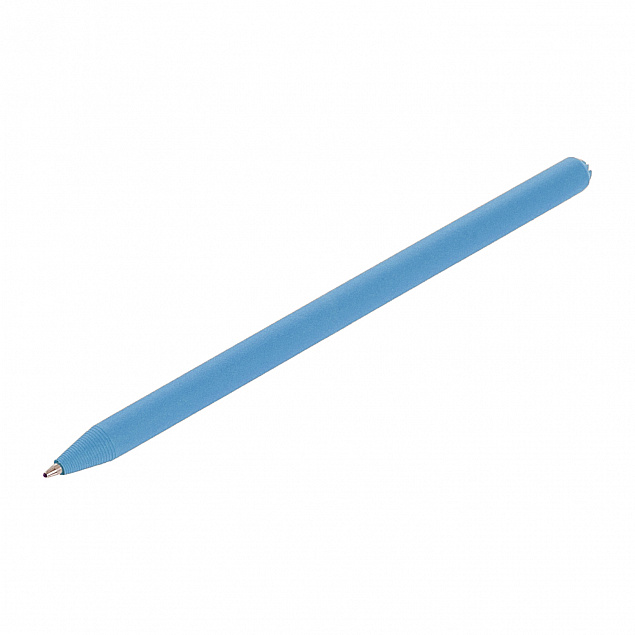 Эко ручка, синяя с логотипом в Нефтекамске заказать по выгодной цене в кибермаркете AvroraStore