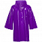 Дождевик-плащ CloudTime, фиолетовый с логотипом в Нефтекамске заказать по выгодной цене в кибермаркете AvroraStore