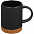 Кружка Corky, черная с логотипом в Нефтекамске заказать по выгодной цене в кибермаркете AvroraStore