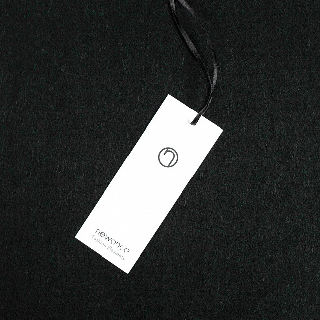 Шарф Noble, черный с логотипом в Нефтекамске заказать по выгодной цене в кибермаркете AvroraStore